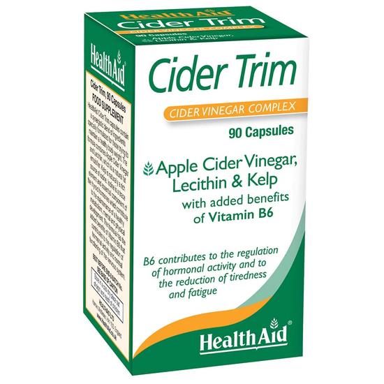 Health Aid Cider Trim Cider Vinegar Complex Capsules 90 Capsules