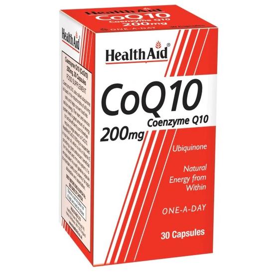 Health Aid CoQ-10 200mg Capsules 30 Capsules