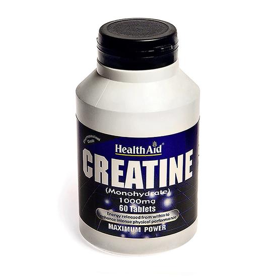 Health Aid Creatine Monohydrate 1000mg Tablets 60 Tablets