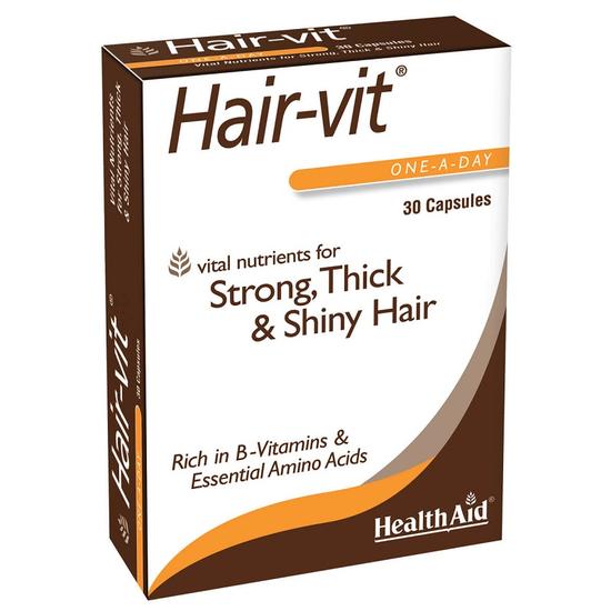 Health Aid Hair-Vit Capsules 30 Capsules