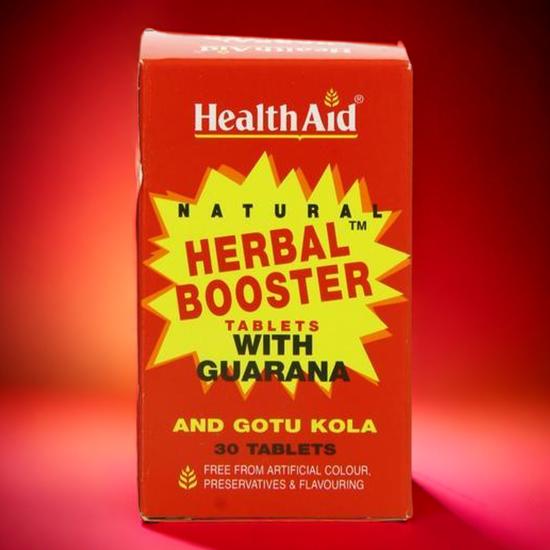 Health Aid Herbal Booster With Guarana Tablets 30 Tablets