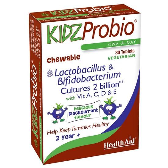 Health Aid KidzProbio 2 Billion Tablets 30 Tablets