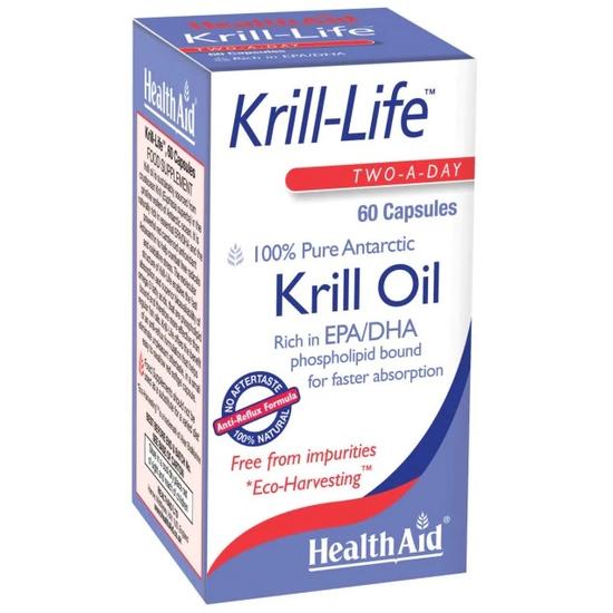 Health Aid Krill-Life Capsules 60 Capsules