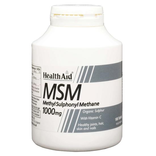 Health Aid MSM 1000mg Tablets 90 Tablets