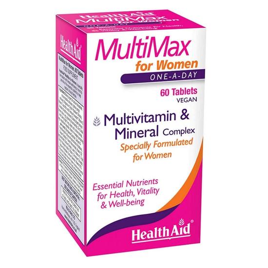 Health Aid MultiMax For Women Tablets 60 Tablets