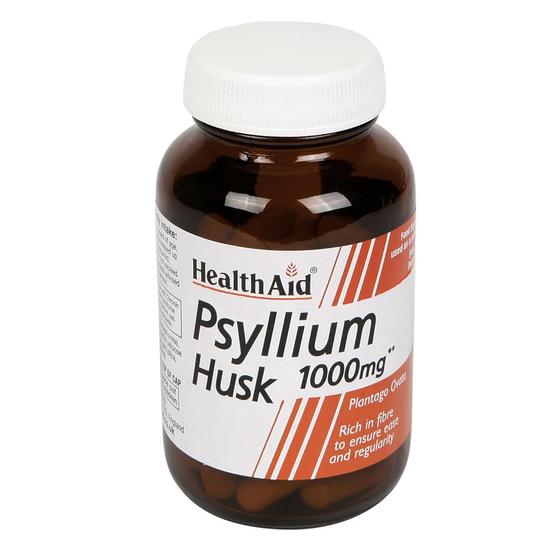 Health Aid Psyllium Husk 1000mg Vegicaps 60 Vegicaps