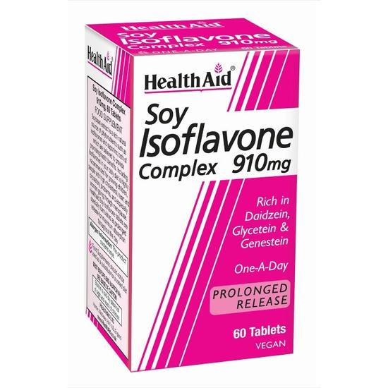 Health Aid Soya Isoflavone Complex 910mg Tablets 30 Tablets