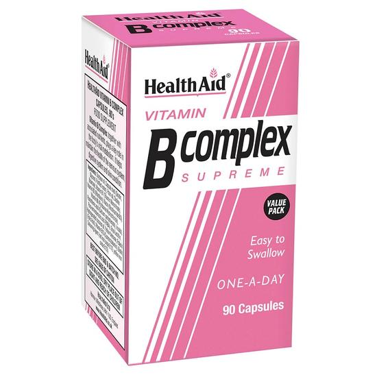 Health Aid Vitamin B Complex Supreme Capsules 30 Capsules