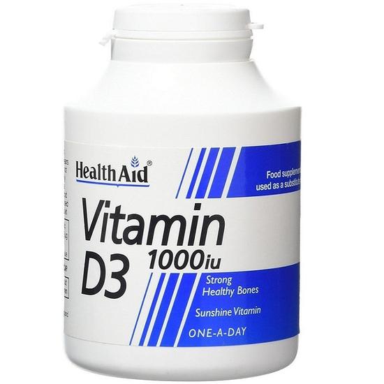 Health Aid Vitamin D3 1000iu Tablets 30 Tablets