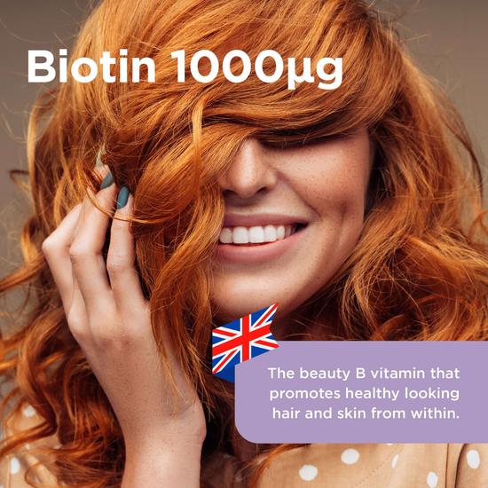 Healthspan Biotin 1000 Ug Tablets 180 Tablets