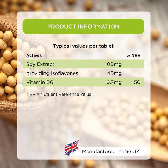 Healthspan Soy Isoflavones Tablets 120 Tablets