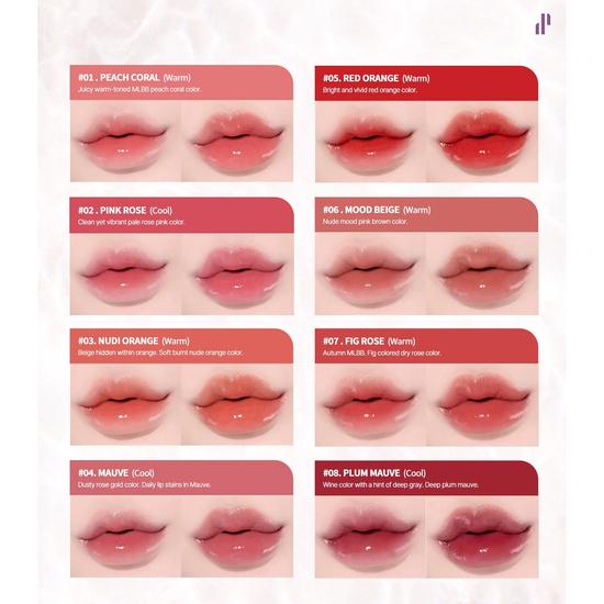 Heart Percent Dote On Mood Pure Glow Tint #01 Peach Coral