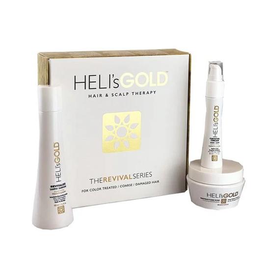 Heli's Gold Hair & Scalp Therapy The Revival Series For Colour Treated