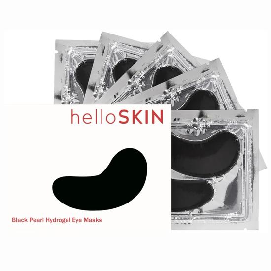 helloSKIN Black Pearl Charcoal Infused Eye Masks