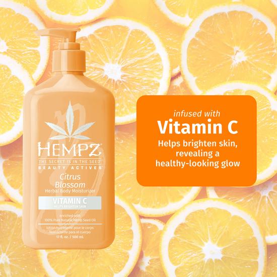 Hempz Beauty Actives Citrus Blossom Herbal Body Moisturiser 66ml