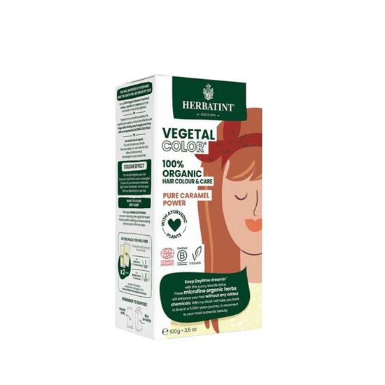 Herbatint Vegetal Organic Hair Colour Pure Caramel Power 100g