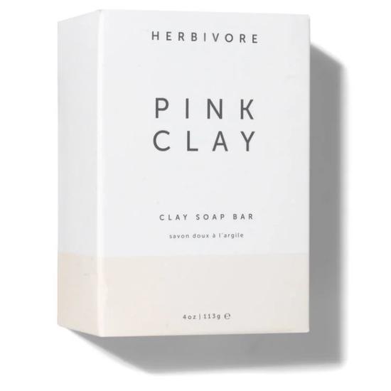 Herbivore Pink Clay Cleansing Bar Soap 113g