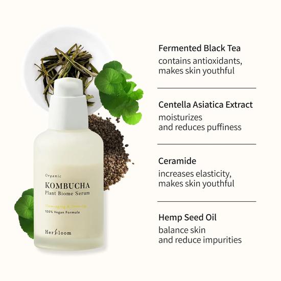 Herbloom Organic Kombucha Biome Serum