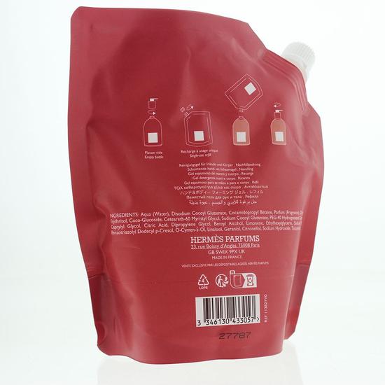 Hermès Eau De Rhubarbe Ecarlate Hand & Body Cleansing Gel 300ml - Refill