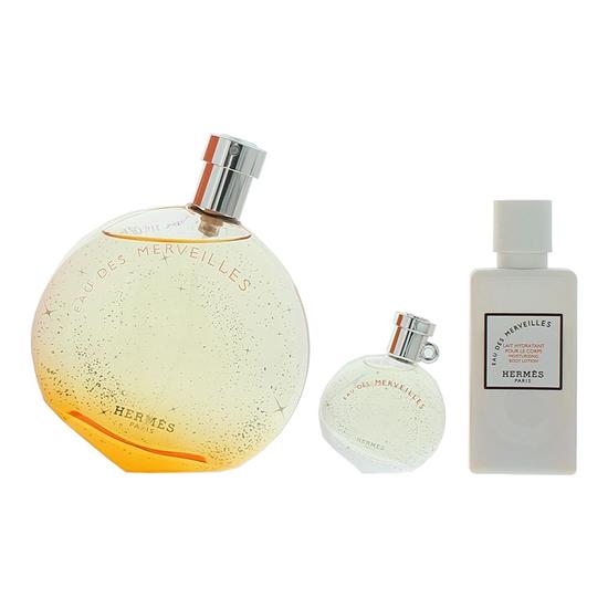 Hermès Eau Des Merveilles Eau De Toilette Gift Set 100ml