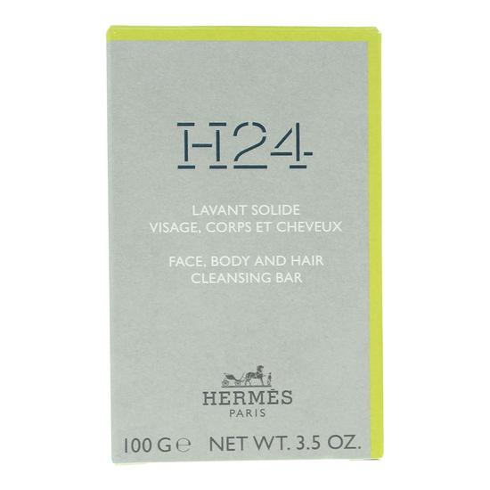 Hermès H24 Face Body & Hair Cleansing Bar 100g