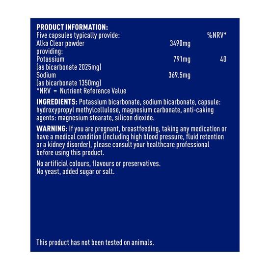 Higher Nature Alka-Clear Vegetarian Capsules 180 Capsules