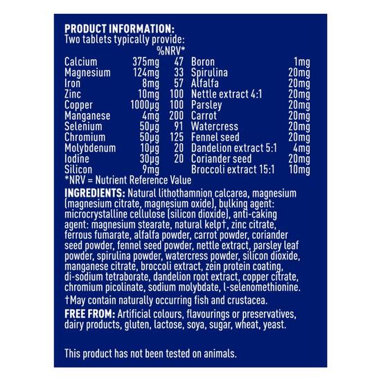 Higher Nature Bio-Minerals Vegetarian Tablets 90 Tablets
