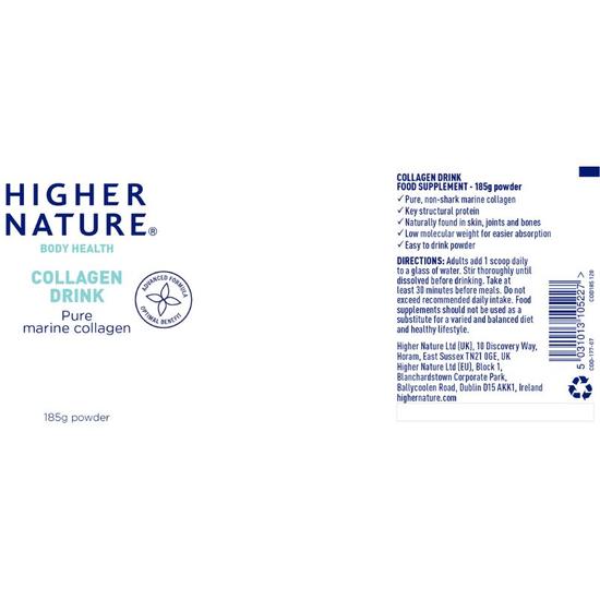 Higher Nature Collagen Drink 185g