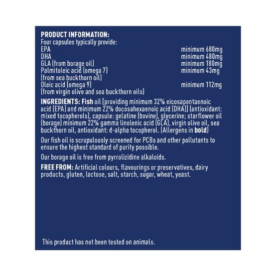 Higher Nature Complete Omega 3-6-7-9 Capsules 90 Capsules