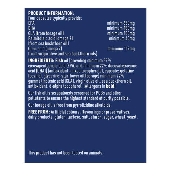 Higher Nature Complete Omega 3-6-7-9 Capsules 90 Capsules