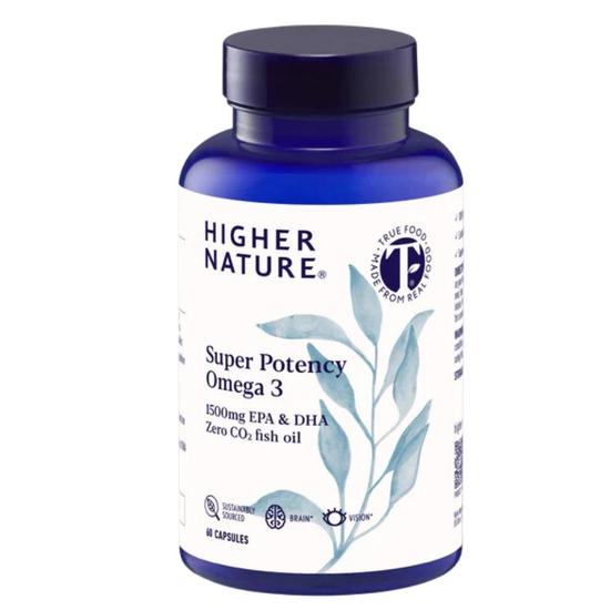 Higher Nature Super Potency Omega 3 Capsules 60 Capsules