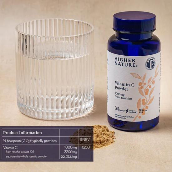 Higher Nature Vitamin C Powder 66g