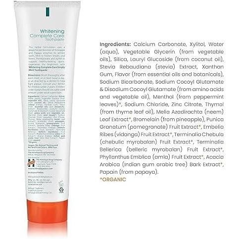 Himalaya Herbals Whitening Simply Mint Toothpaste 150g