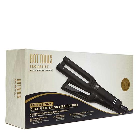 Hot Tools Black Gold Dual Plate Straightener