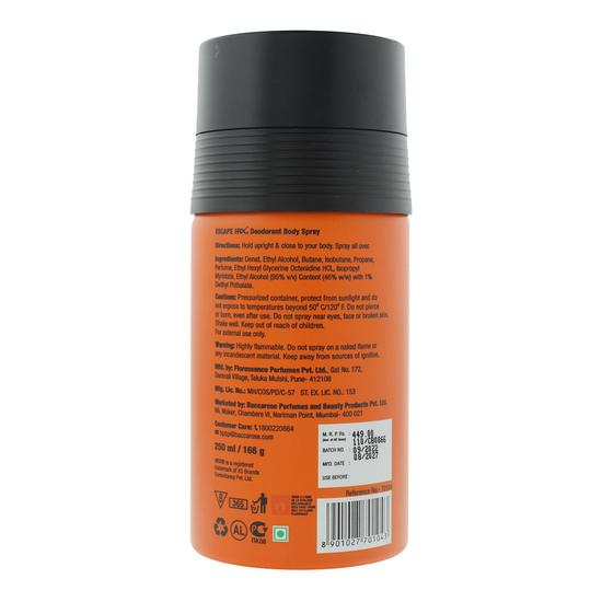 HRX Escape For Men Deodorant Body Spray For Him 250ml