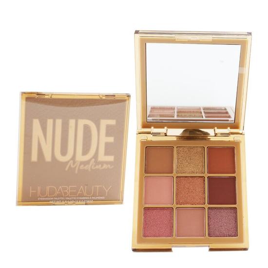 Huda Beauty NUDE Obsessions Eyeshadow Palette 9x Eyeshadow Light