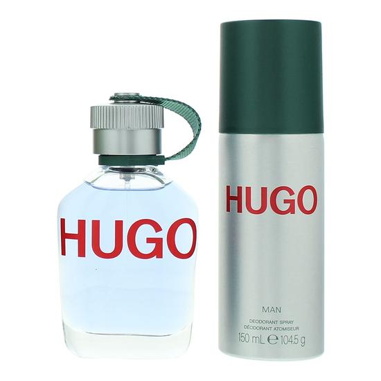 Hugo Boss Man Eau De Toilette Gift Set 75ml EDT + 150ml Deodorant Spray