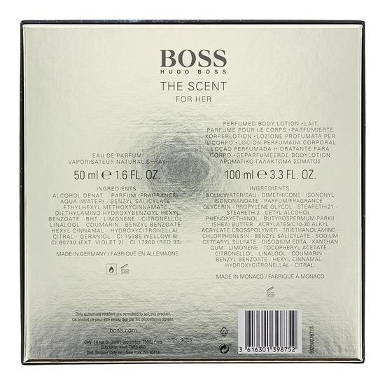 Hugo Boss The Scent For Her Eau De Parfum Spray Gift Set 50ml