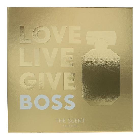 Hugo Boss The Scent For Her Gift Set: Eau De Parfum 50ml Body Lotion 100ml 2 Piece