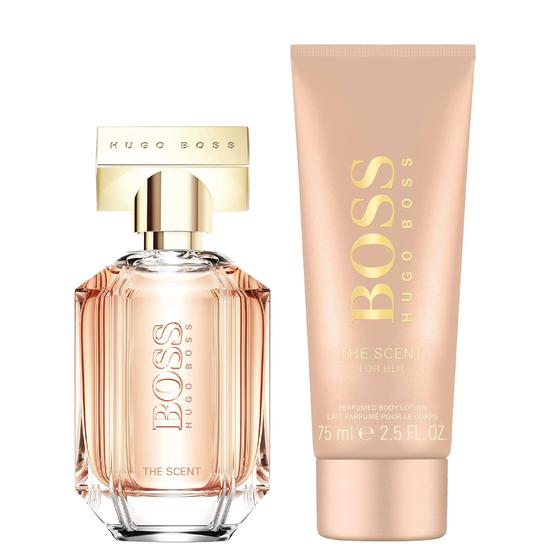 Hugo Boss The Scent For Her Set 50ml Eau De Parfum + 75ml Body Lotion