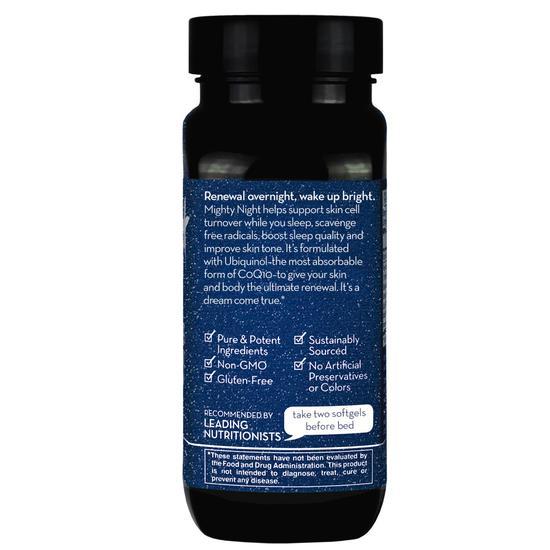Hum Nutrition Mighty Night 60 Softgels