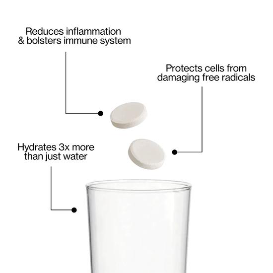 HUX Hydration Lemon & Elderflower Tablets 12 Tablets