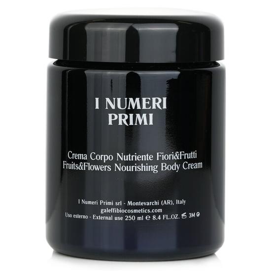 I Numeri Primi N.13 Fruits & Flowers Nourishing Body Cream 250ml