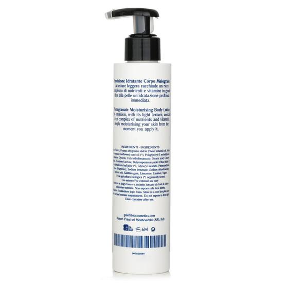 I Numeri Primi N.43 Pomegranate Moisturising Body Lotion 200ml