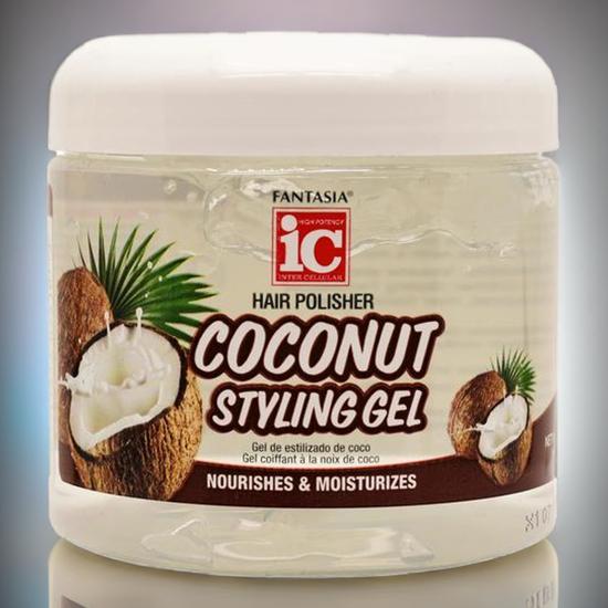 IC Fantasia Coconut Oil Styling Gel 16oz
