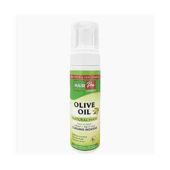Ican London Olive Oil Hold & Shine Curling Mousse 207ml