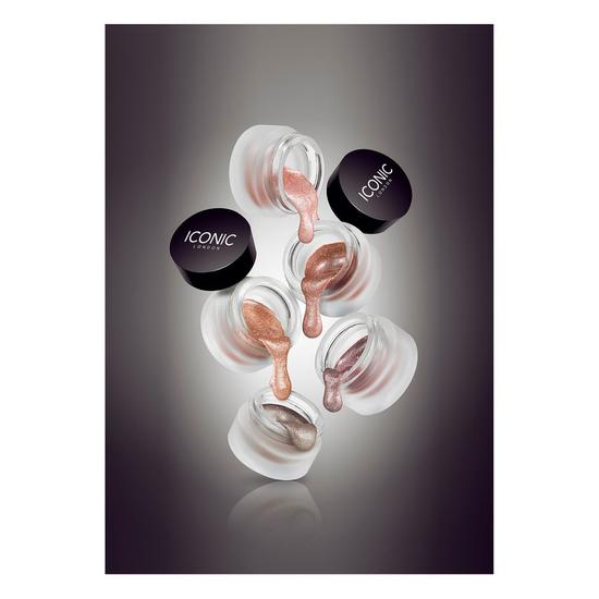 ICONIC London Chrome Flash Eye Pot Cosmic Gold