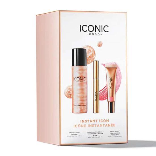 ICONIC London Instant Icons Gift Set Sheer Blush + Triple Threat Mascara + Prep-Set-Glow