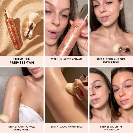 ICONIC London Prep-Set-Tan Tanning Mist Glow
