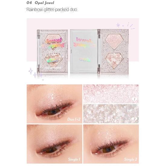 i'm meme Jewel Topping Glitter Duo 03 Pink Jewel